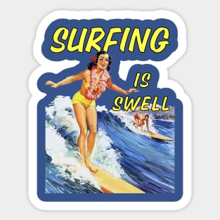 Lispe Surfing is Swell Sticker